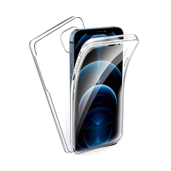 360º Silicon Case for Apple iPhone 14 Transparent